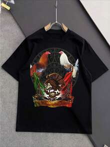Men's T-Shirts WYJ0 - Black - View 1