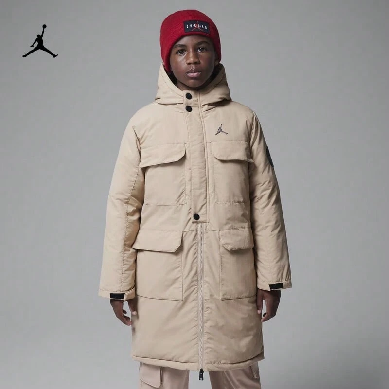 Nike AS FLIGHT DOWN PARKA Men's Hooded Sports Down Jacket FV7270-222