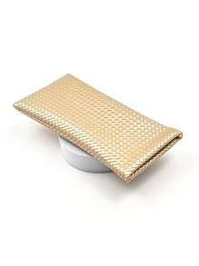 1PC Sunglass Case - Portable Squeeze Top Leather Glasses Case Anti-Scratch Eyeglass Case - Multicolor - View 6