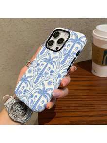 Summer Palm Tree Design Phone Case Suitable For IPhone17/IPhone17 Air/IPhone17 Pro/IPhone17 Pro Max/16 Pro Max/15 Pro Max/14 Pro Max/13 Pro Max/12 Pro Max - White 1 - View 7