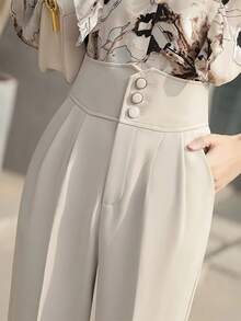 Women Pants - trắng - Xem 1