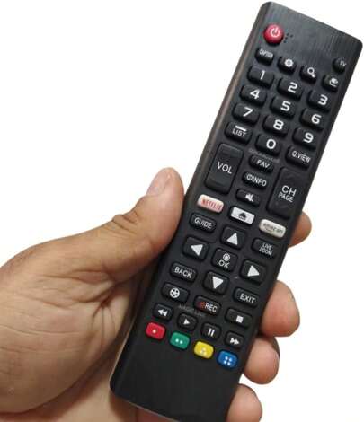 Controle Remoto Universal Compatível com L G Smart TV TODOS os Modelos LCD LED Plasma Com Teclas