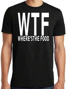 Big Guys Rule Funny Big And Tall King Size  Where's The Food T-Shirt - 款式27 - 查看 1