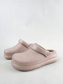 Women's Warm Waterproof Winter Shoes, Suitable For Indoor Housework, Outdoor, EVA WaterproWinter Shoesoes With Thick Sole, Non-Slip, Warm Nursing Shoes, Office Work Shoes, Autumn/Winter