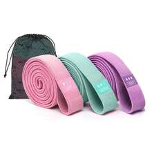 Long Knitted Resistance Band, Elastic Stretch Band For Fitness, Pull-Up Training - Color/style Random - View 7