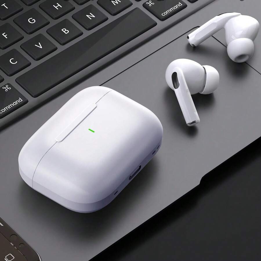 Wireless Earphones Dual Ear In Ear Headphones Ultra Long Standby Running Bass Sports Earburds Music Headset With Mic - Multicolor - View 1