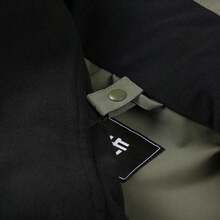 lanbu معطف ثلاثي الوظائف من الفليس مقاوم للرياح، قماش بوليستر، معطف دافئ للخارج، أخضر/أسود نقي LR0002A95001LB