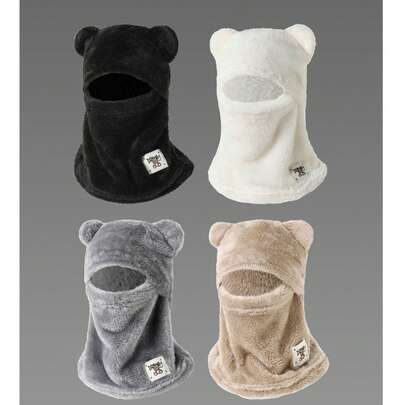 圣诞礼物：全脸滑雪帽，保护颈部和面部。男女皆宜。采用聚酯纤维制成。男女均可佩戴。这款帽子适合滑雪时佩戴。圣诞节期间，它是馈赠亲朋好友的绝佳礼物。