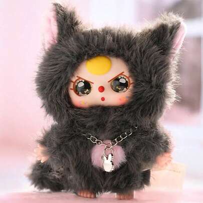 1 pieza Caja ciega de la serie de gatos y perros para bebés, figura coleccionable con expresiones lindas en caja ciega, decoraciones para el hogar, para regalos de Navidad, fiestas de cumpleaños, material interno: ABS, no es de peluche