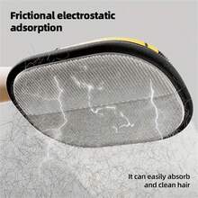 1/2pcs Reusable Pet Hair Remover Brush, Static Electricity Pet Grooming Gloves, Convenient And Suitable For Multiple Environments