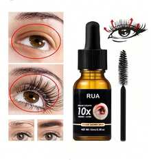 Serum Rua,  Eficiente Para El Crecimiento Y Brillo De Pestañas. cont neto 15 ml - Blanco - Ver 2