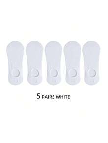 5/10/15/20 Pairs Unisex Invisible Socks, Casual Thin Boat Socks For Summer, Slightly Smaller Fit