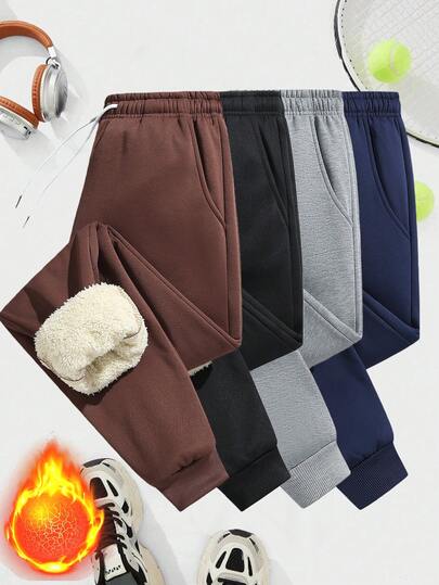 Pantalones deportivos casuales de invierno para mujer, selección estricta de plataforma - Tela suave y cómoda, adecuados para trotar al aire libre, exploración, camping, un par para durar todo el invierno