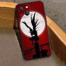 Custodia per telefono in silicone morbido compatibile con Apple 17, 16, 16E, 15, 14, 13, 12, 11, Air, Pro, Max, Plus, con motivo anime cool e arte, comle con iPhone 17 Pro, 17 Pro Max, 17