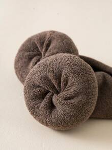 1 Pair Casual Warm Over-The-Knee Socks, Suitable For Skirts, Autumn/Winter