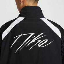 Nike 男式 AS M NK WVN ICON JKT STRTFV SN 夹克，编织连帽外套 HV3364-010 - 黑色 - 查看 3