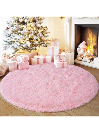 1pc Of Ultra Zachte Thick Fluffy Living Room Mat,Circular ative Tapijt Mat, Soft, Com table, able, High End, Available In Various Sizes The Mat Can Be Bedroom, Dining Room, Office ation, Home ation