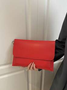 Nueva bolsa de mano tipo sobre pequeña, bolso de embrague de estilo vintage para mujer, diseño de nicho a la moda