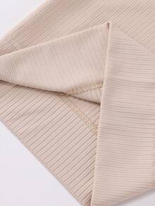 Jersey Knit Textured Elastic Opening Muslim Underscarf Hijab - Multicolor - View 6