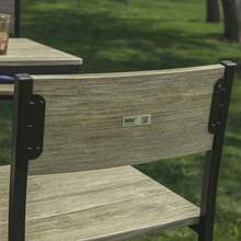 SoBuy FST53x2 Set Of 2 Bar Stools, Bar Chairs With Backrest, Counter Chairs With Footrest, Seat Height - Brown - View 4