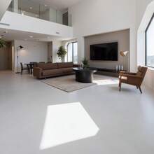 Professional Epoxy Floor Paint Kit (1 Gallon) - Acrylic Concrete Coating For Garages & Basements | Single Component Formula | Scratch Resistant & Low VOC | Ready-To-Use - Dark Grey - View 4