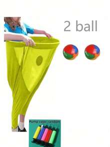 2025 New Grandma Pants Courtyard Game Set, Detachable Pants, Throwing And Catching Ball Training Game, Giant Outdoor Entertainment Throwing Game, Team Relay, Family Gathering, Outdoor Game Set