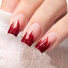 Pearl Burgundy Glitter Gel Polish, 0.5 Fl Oz HEMA & TPO Free Wine Shimmer Sparkly Gel Nail Polish Soak Off UV LED Nail Art Design Manicure Salon For Women Fgirl{Inchcolor_nameinch:InchGlitter-PearlWineinch} - 閃珠酒 - 查看 6