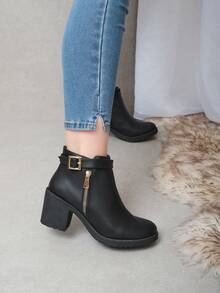 Women Ankle Boots & Booties - Brown - View 2