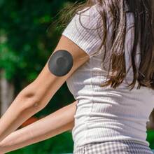 20/30/60/100片装防水 Libre 传感器保护膜 - 适用于 Freestyle Libre 的无乳胶粘合贴片，9cm PU 薄膜带芯，透明预切 CGM 覆盖胶带，中心无胶，强力粘合，提供长期保护（不含传感器）