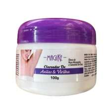 Clareadora Axilas e Virilha 100g Magike | Resultados em 7 Dias | Rosa Mosqueta - Multicolorido - Visão 2