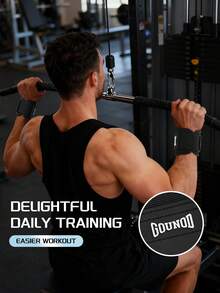 GOUNOD Wrist Straps For Weight Lifting - Lifting Straps For Weightlifting, Gym Wrist Wraps With Extra Hand Grips Support For Strength Training, Bodybuilding & Deadlifting. - 彩色 - 查看 9