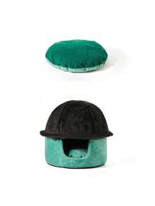 HUITAIYANG 1 pieza Cama para mascotas HUITAIYANG, adecuada para gatos, casa de gato desmontable y lavable, túnel de gato de dibujos animados lindo, casa cueva de gato cómoda, mantiene a tu gato caliente y acogedor, regalo de Navidad, refugio para perros/gatos callejeros con almohadilla cálida, adecuado para otoño/invierno