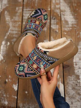 Damen Winter Lässig Schuhe, rutschfeste warme Plüsch Sportschuhe, modische, leichte und strapazierfähige Flache Schuhe, Damen Herbst/Winter Knöchel Stiefel und Stiefeletten