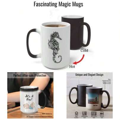 Sublimation Mugs 15 Oz, Sublimation Blanks, Bulk Coffee Mugs, White Cups Coffee, Latte, Soup, Milk, Hot Cocoa Set Of 12