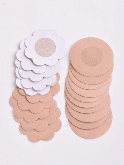 30pcs Disposable Nipple Covers, Seamless Breathable Self-Adhesive Invisible Bras, Women's Underwear And Underwear Accessories, Low Cut Evening Dresses, Bras, Underwear Accessories, Anti Exposure Nipple Covers, Wedding Photography Supplies, Wedding Clothing Accessories