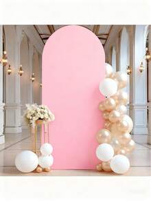Arch Backdrop Cover,Spandex Fitted Wedding Arch Stand Covers Round Top Chiara Arch Covers Stretchy Backdrop For Birthday Party Ceremony Banquet Decoration - Multicolor - View 3