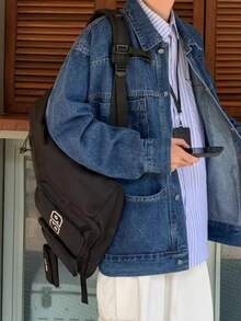 Men Jackets And Coats - Blue - View 4