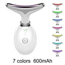 LED Microcurrent Massage Device, Handheld Skin Tightening & Wrinkle Removal Tool For Neck & Face Care, Skin Lifting & Firming, SPA Beauty Equipment