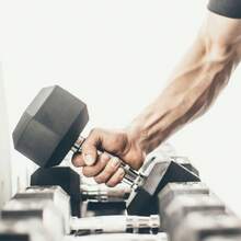 Shark Power Gear Hex Dumbbell (2.5kg-12.5kg) 5 Pairs Set With A5 Rack - Hex Dumbbell (2.5kg-12.5kg) 5 Pairs Set with A5 Rack - View 5