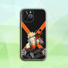 Custodia per telefono compatibile con Katsuki My Hero B-Bakugo, adatta per iPhone 16, 15, 14, 13, 12, 11 Pro, Max, Plus, X, XS, XR, SE4, E Mini, cover trasparente e morbida, compatibile con custodia per iPhone 17 Pro, 17 Pro Max, 17 - z1 - Visualizzare 12