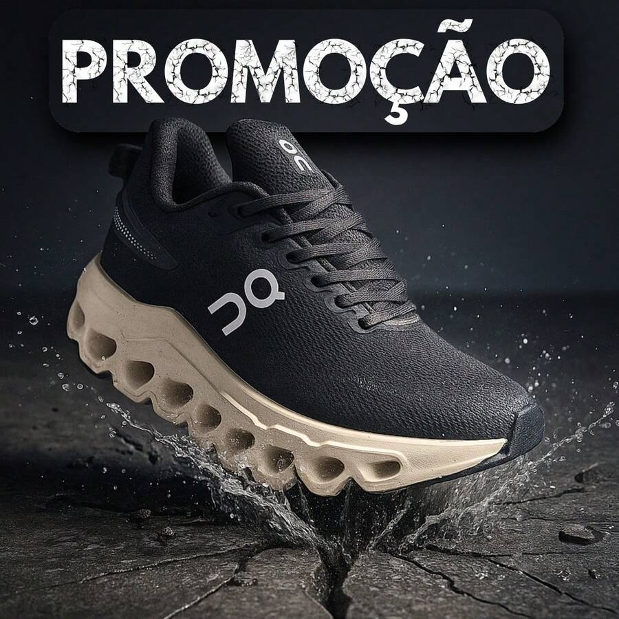 Men's Black Walking Shoes – Comfortable And Anatomical, Soft Cushioning, Daily Use And Gym 38–43 - màu đen - Xem 1