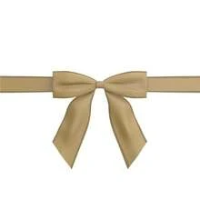 CZ NOBLE PACK 50pcs 21 Inch Stretch Elastic Loops With PreTied Ribbon Bows For Gift Wrapping Weddings Christmas Boxes Linen 21 Inch 8502 - như hình ảnh - Xem 5