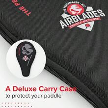 Peace Maker ALC - Professional Pong Paddle - Carbon Fiber Table Tennis Racket Producing Maximum Spin Control All Levels - Hard Carry Case Handle.