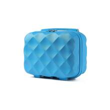Cabin Luggage Carry On Suitcase 13 20 24 28 Inch ABS Hardshell TSA Lock Spinner Wheels Lightweight 2 3 4 Piece Set Hand Check In Travel Unisex - Blue - View 14