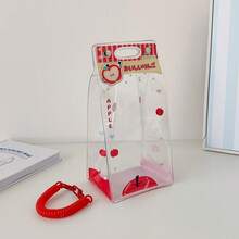 PVC透明步行袋，可爱娃娃，防尘收纳袋，娃娃展示袋，生日礼物 - 圣诞礼物，完美礼物