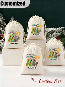 Personalized Gift Bag, Custom Named Three Kings Day Gift Bag, Must-Have Gift Bag