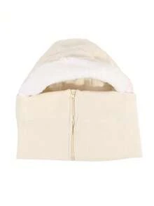 1pc Unisex Warm 3-In-1 Balaclava, Winter Windproof Fleece Face Mask, Neck Warmer And Beanie, Full Face And Neck Coverage, Machine Washable, Suitable For Cycling And Outdoor Activities