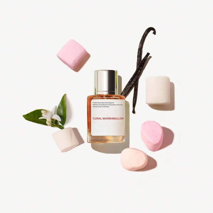 Floral Marshmallow Eau De Parfum For Women, Inspired By Kilian Love Don't Be Shy, Luxury Vegan Perfume, Paraben-Free, Long-Lasting Feminine Fragrance, 1.7 Fl Oz - Hoa - Xem 1