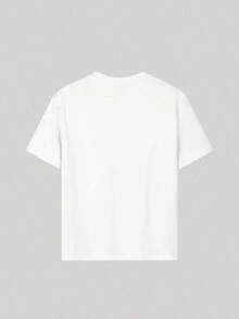 Men's Fashion Loose Fit Short Sleeve T-Shirt |   Exquisite Design |   Summer Essential |   Easy To Match |   Showcase Your Style OLYG - màu đen - Xem 7