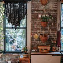 Cortina de tecido fino, cortina curta elegante com acabamento em renda ondulada preta - estilo jacquard, ideal para decoração de cozinha, sala de estar e escritório. Confeccionada em fibra de poliéster semitransparente com bolso para varão, fácil de remover e perfeita para o Halloween, Natal e outras festas. - Multicolorido - Ver 1